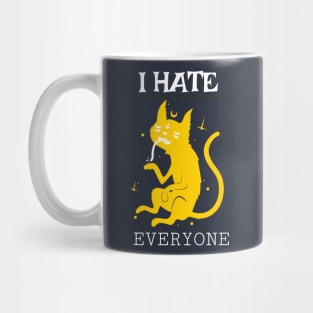 I hate everyone Mug